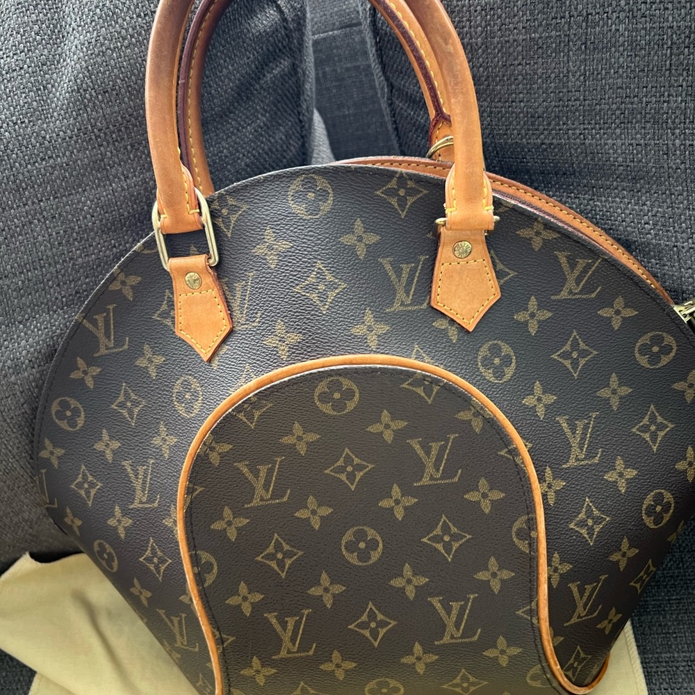 Louis Vuitton Brown Monogram Shoulder Bag